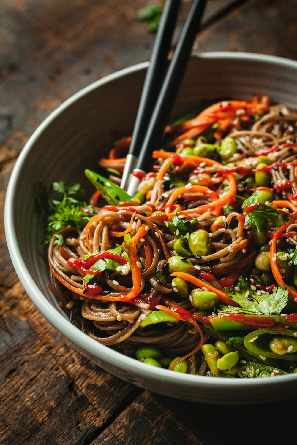 Nouilles sautées maison