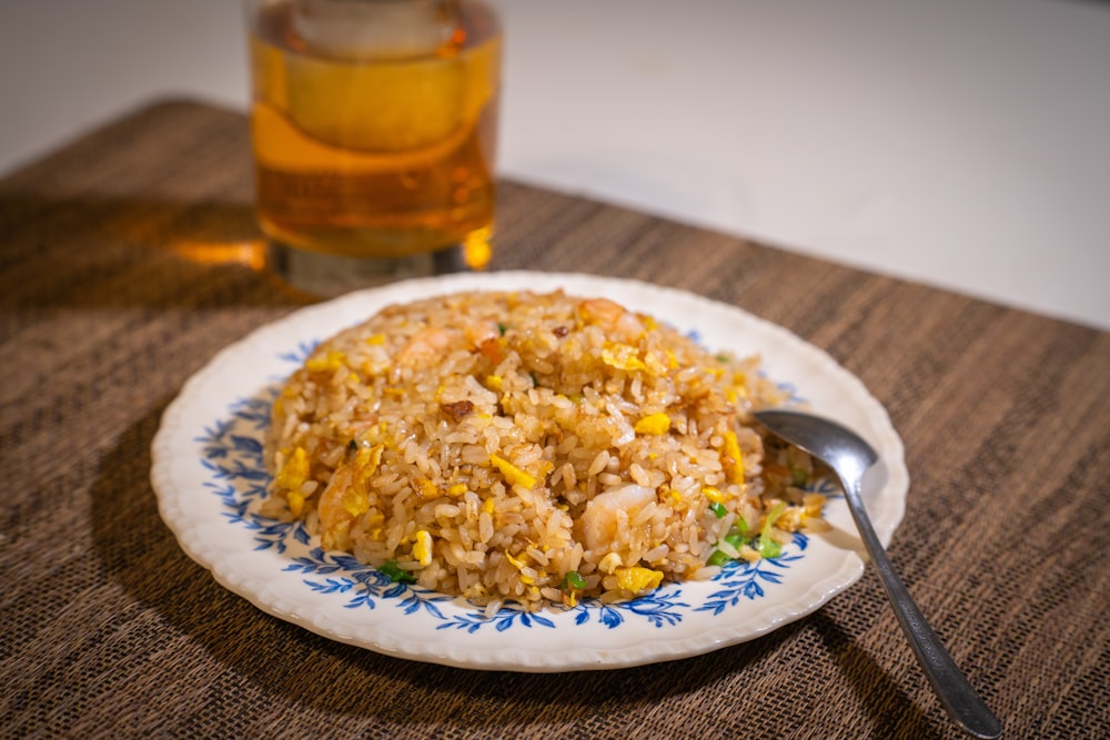 Riz sauté aux crevettes