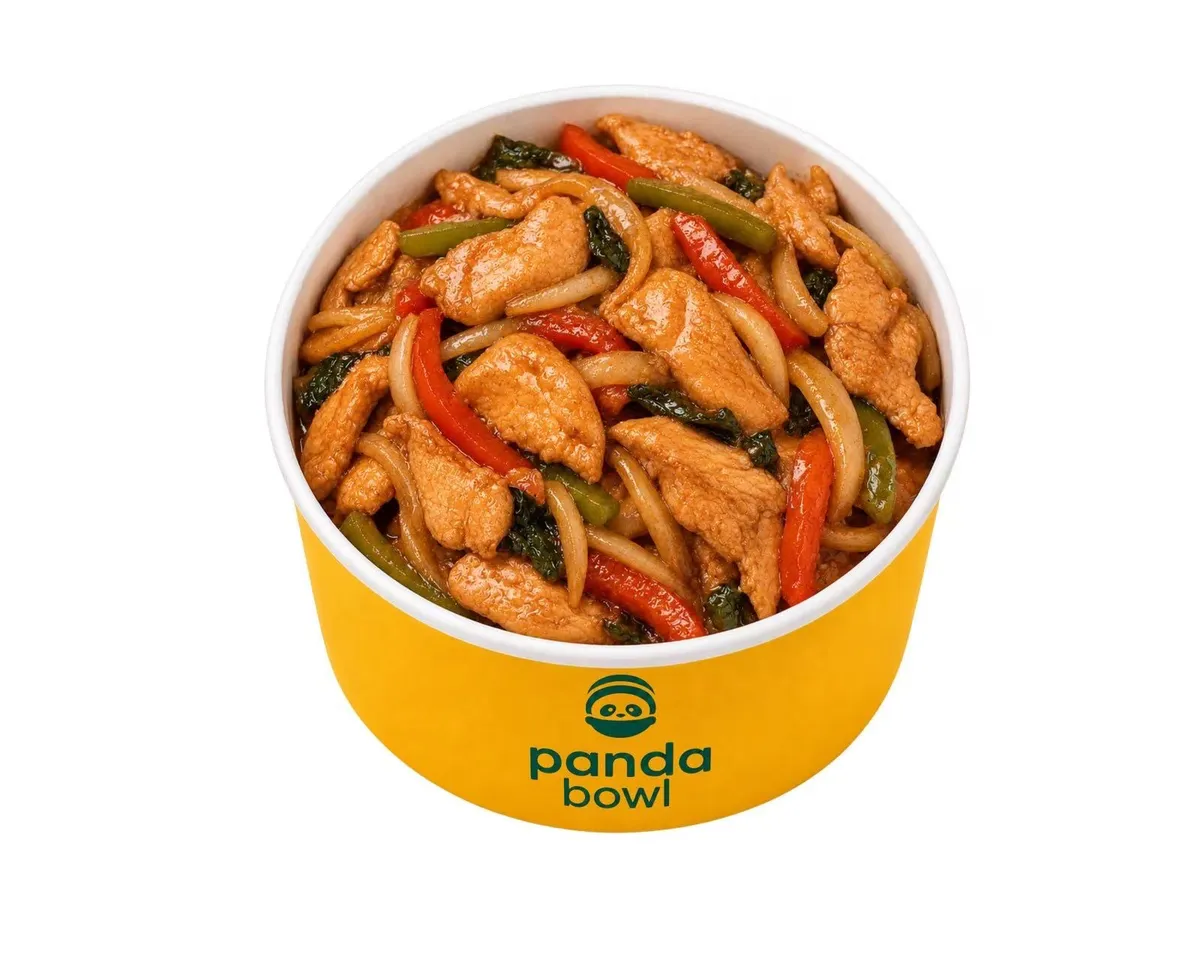 Poulet aux basilic épicé